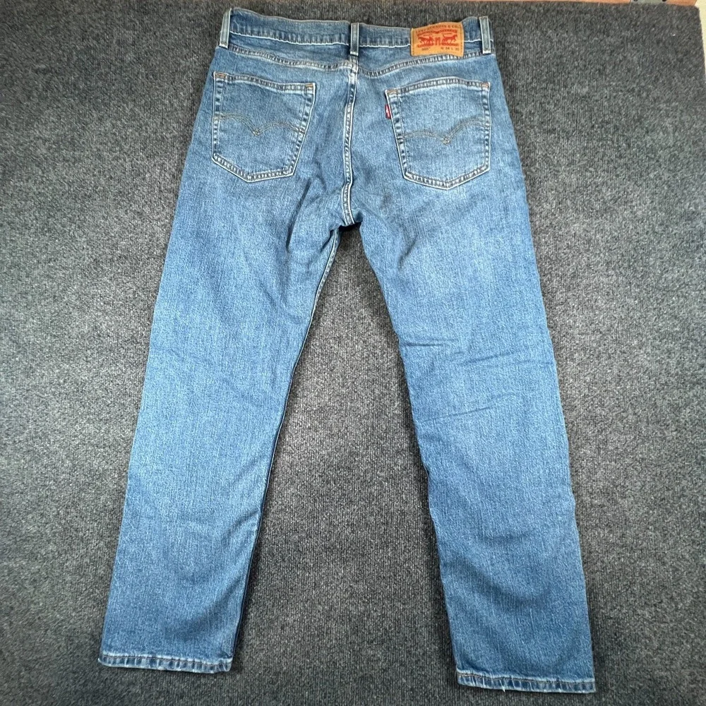 Levi's 505 Regular Jeans Mens 34x29 Blue‎ Denim Medium Wash Casual Streetwear